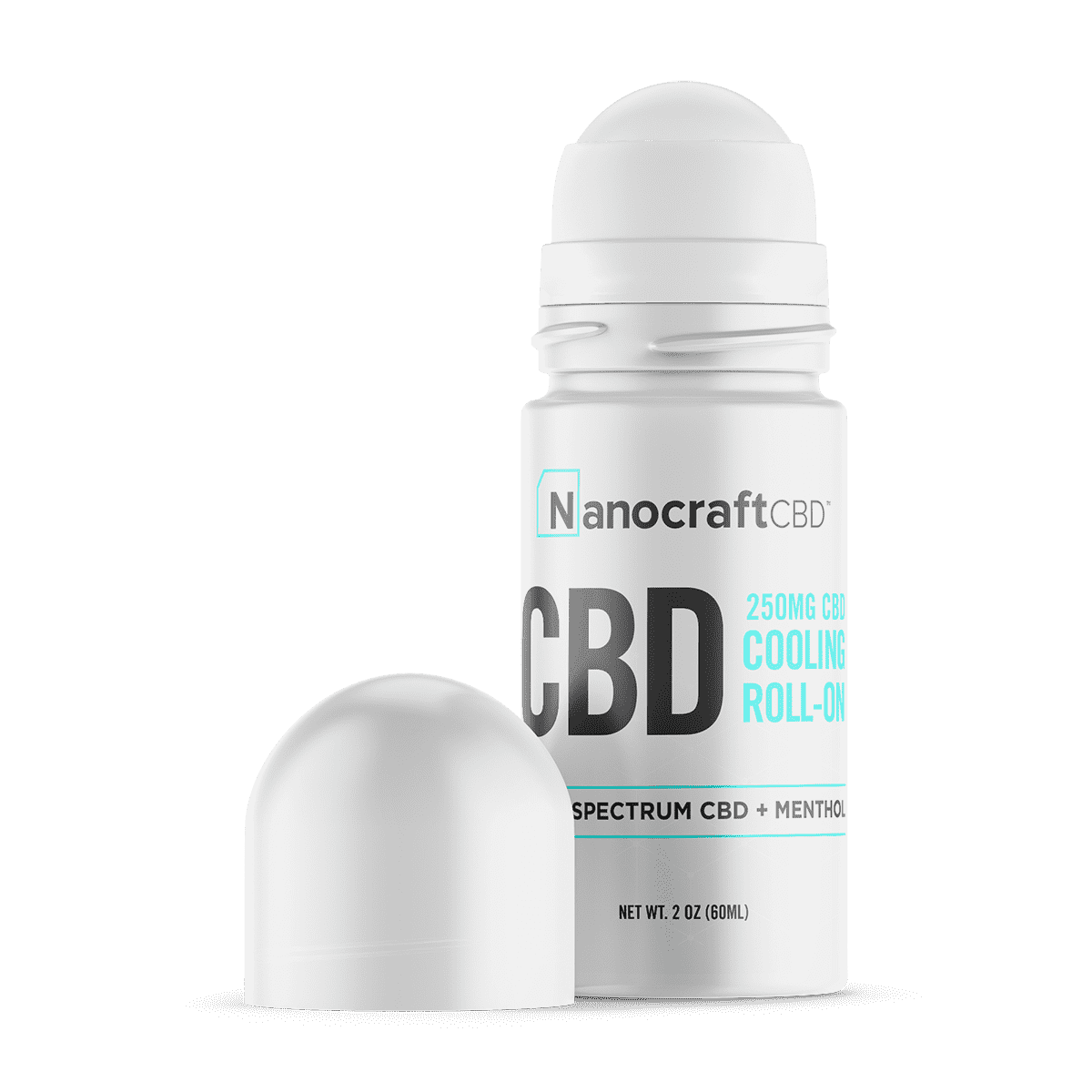 Cooling CBD Roll On Gel 250 mg - NanoCraft