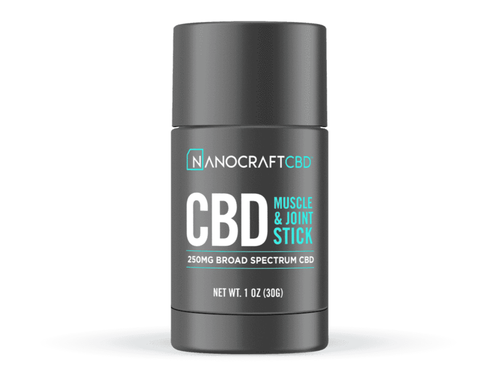 CBD Roll On Stick for Muscle & Joint Recovery - 250 mg - NanoCraft