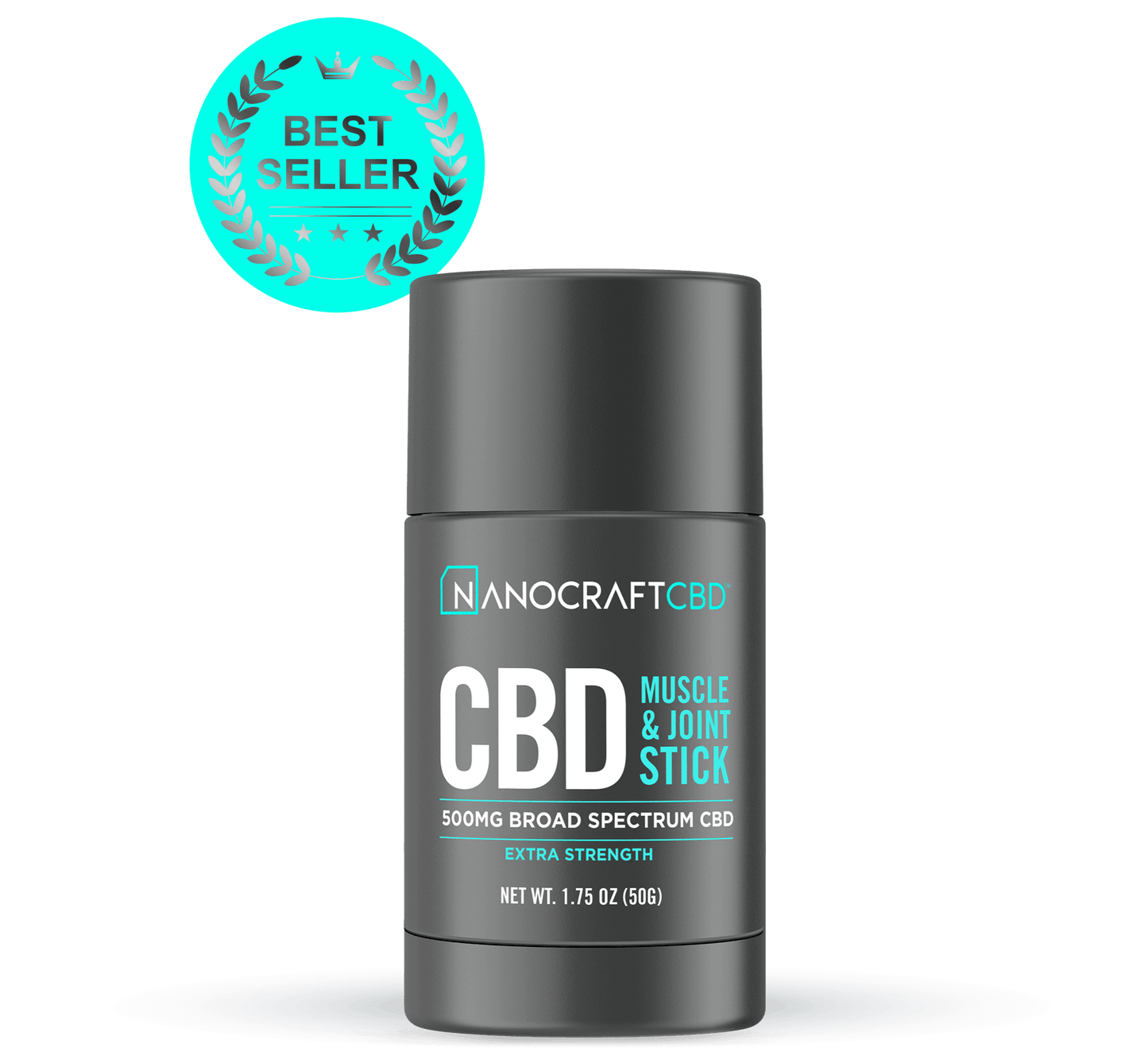 Extra Strength CBD Roll On Stick for Muscle & Joint Recovery - 500 mg - NanoCraft