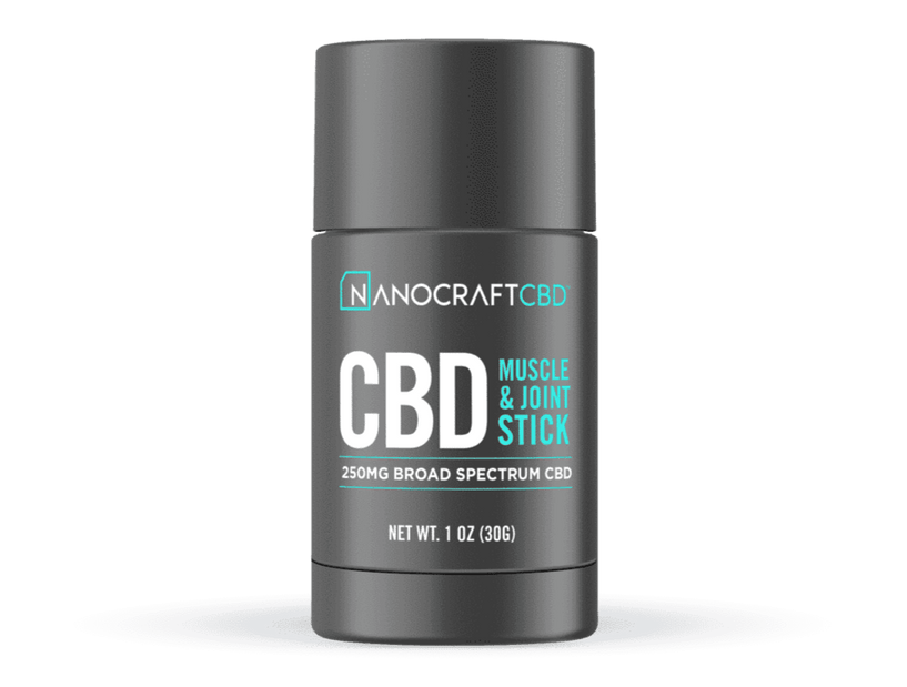CBD Roll On Stick for Muscle & Joint Recovery - 250 mg - NanoCraft