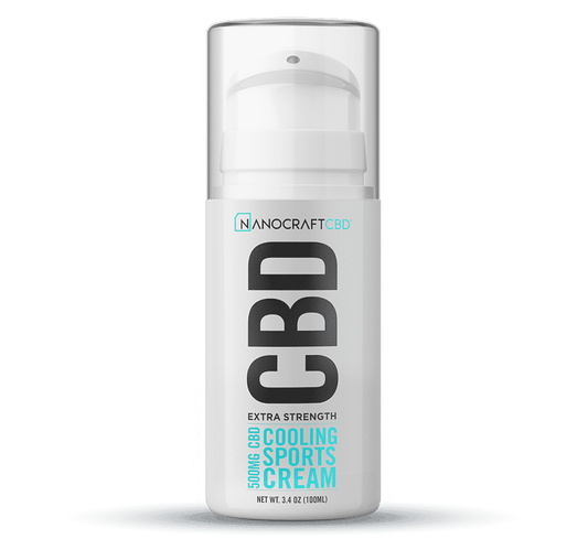 Cooling CBD Sports Cream 500mg - NanoCraft
